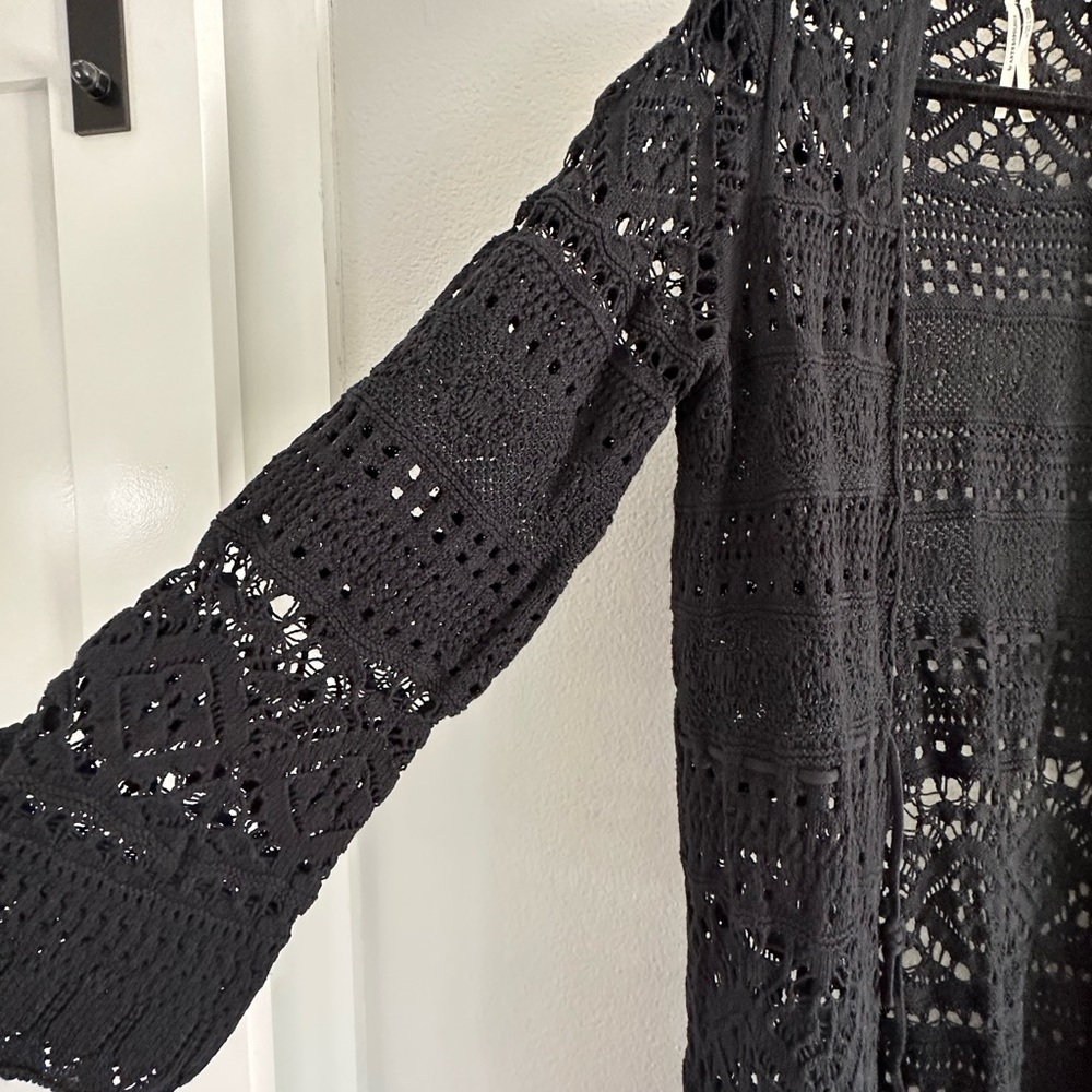 Anthropologie black tunic